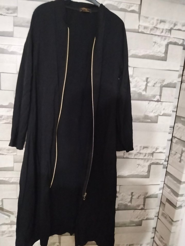 Gri Ekose Desenli Uzun Kollu Kadın Elbise - Görsel 3