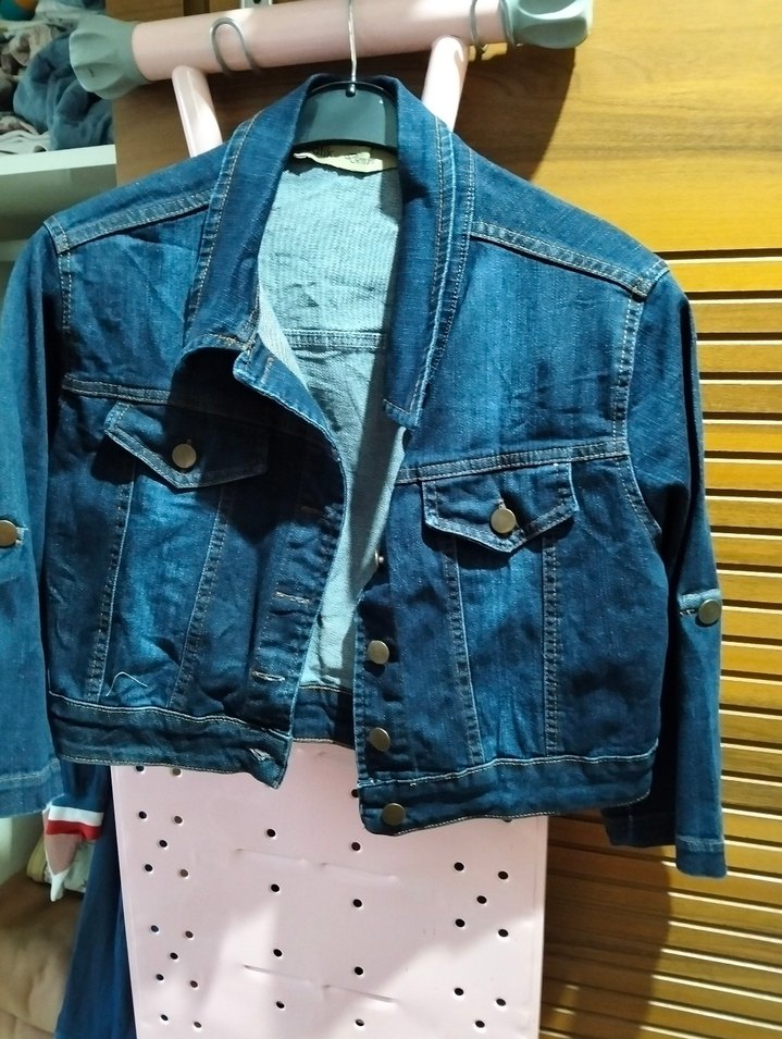 Kız Çocuk Renkli Nakışlı Örgü Kazak - Görsel 3