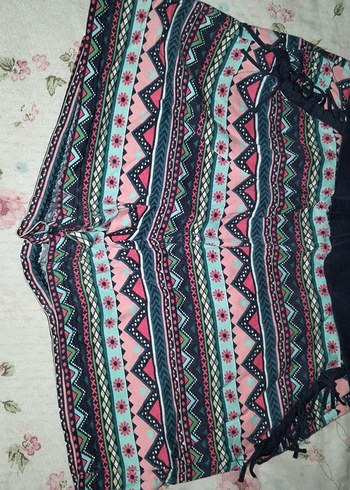 Mango Gri V Yaka Kısa Kollu Bluz - Görsel 17