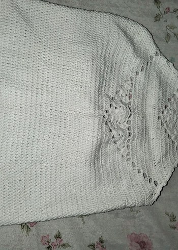 Mango Gri V Yaka Kısa Kollu Bluz - Görsel 14