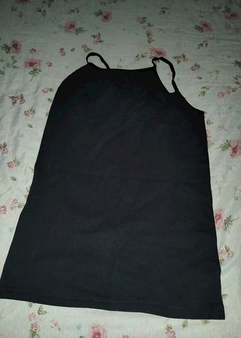 Mango Gri V Yaka Kısa Kollu Bluz - Görsel 4