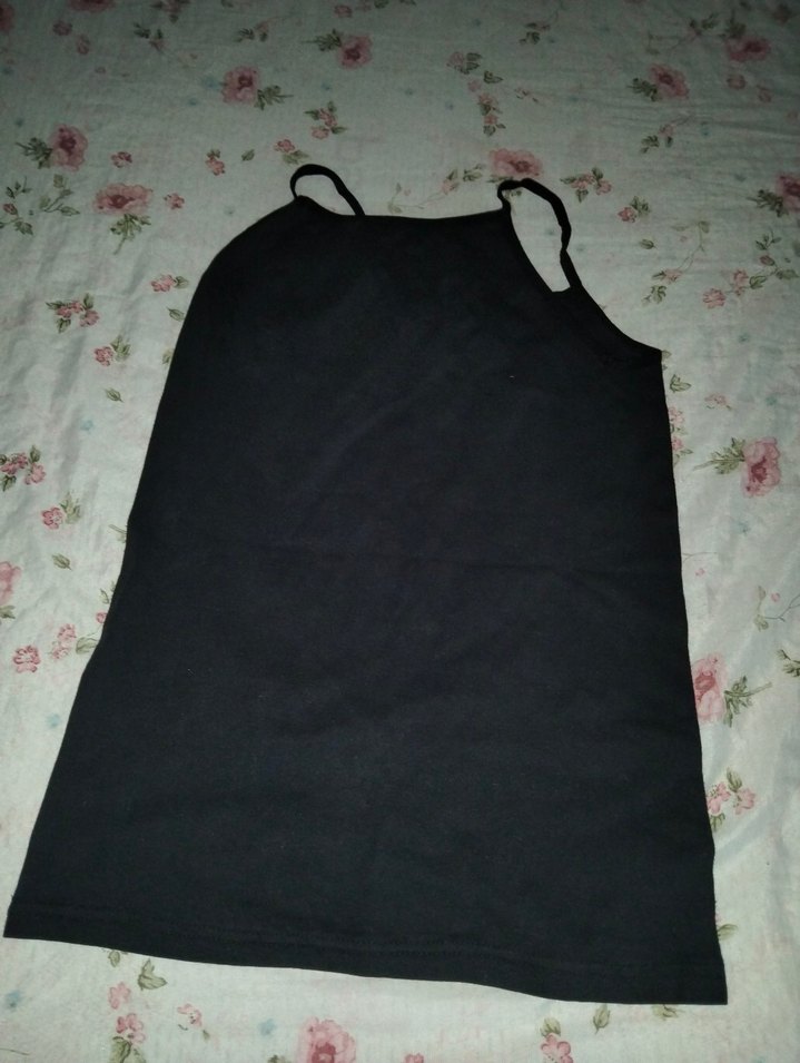 Mango Gri V Yaka Kısa Kollu Bluz - Görsel 4