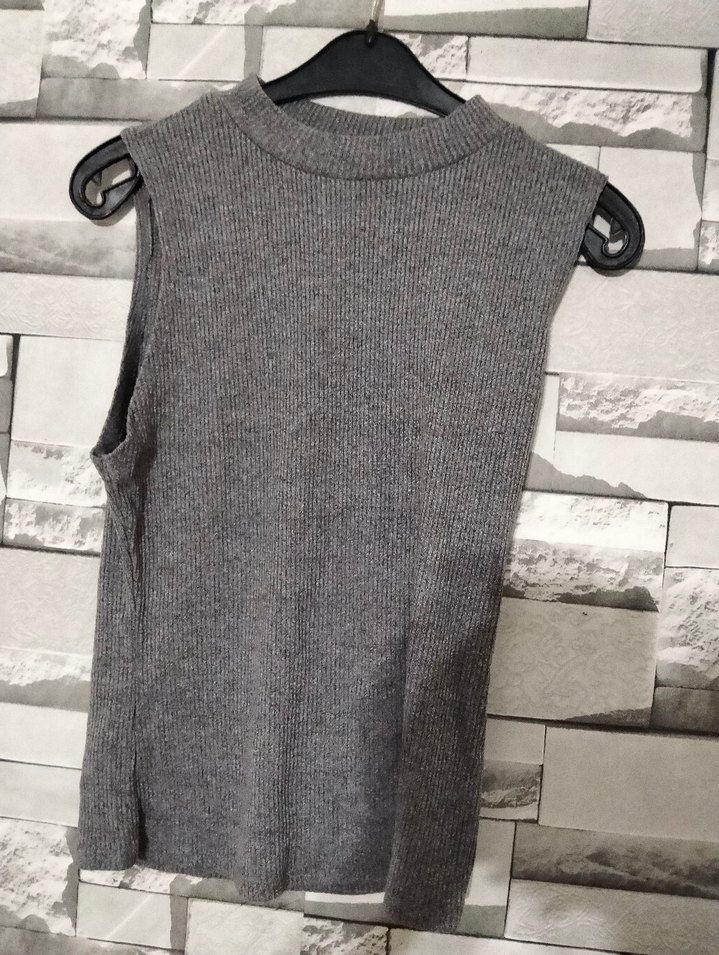 Kız Çocuk Çok Renkli Örgü Hırka - Görsel 3