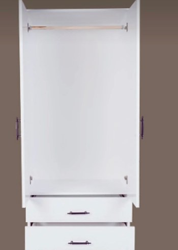 2 KAPAKLI GARDROP - Görsel 2