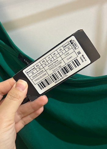 Tek Kollu Drapeli Uzun Yeşil Abiye Elbise - Görsel 8