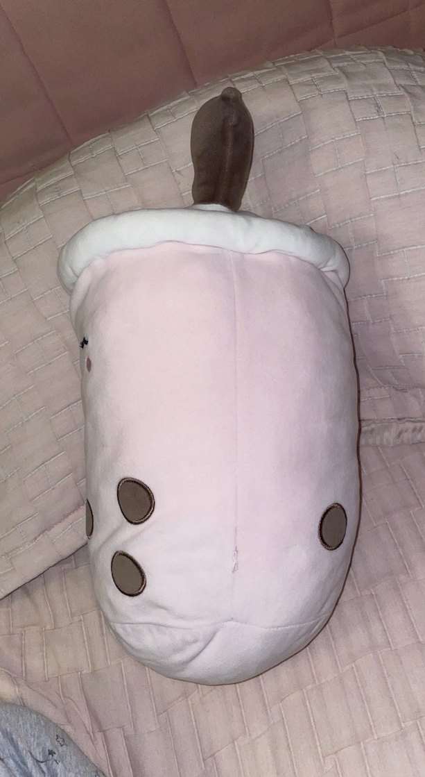 Pembe Pastel Bubble Tea  Peluş Oyuncak - Görsel 2