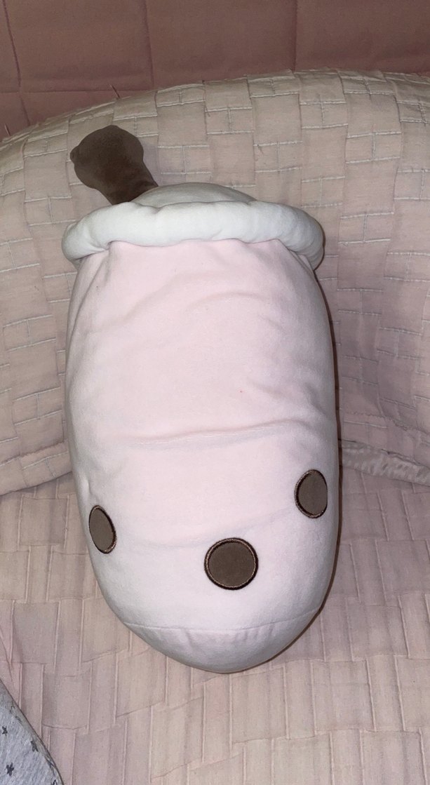 Pembe Pastel Bubble Tea  Peluş Oyuncak - Görsel 3