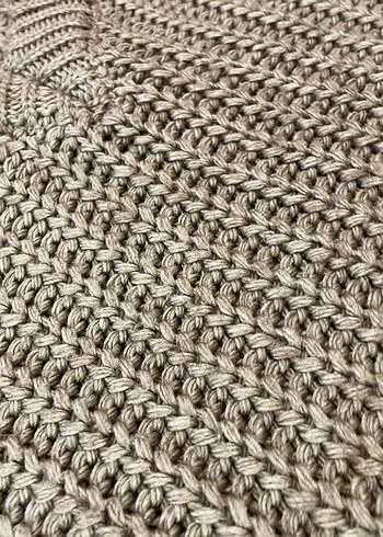 Triko Kadın Bohem Yaka Detaylı Kazak - Görsel 2