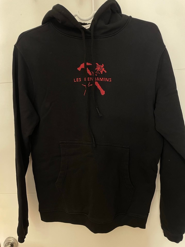 Les Benjamins Kadın Siyah Kapüşonlu Sweatshirt - Görsel 2