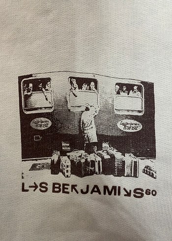 Les Benjamins Limited Collection Su Yesili Sweatshirt - Görsel 4