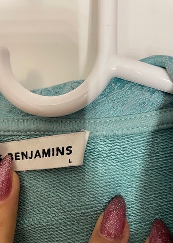 Les Benjamins Limited Collection Su Yesili Sweatshirt - Görsel 3