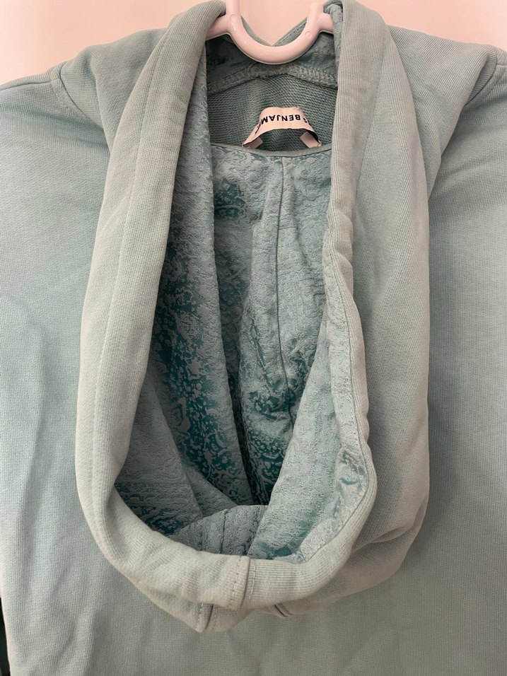 Les Benjamins Limited Collection Su Yesili Sweatshirt - Görsel 5