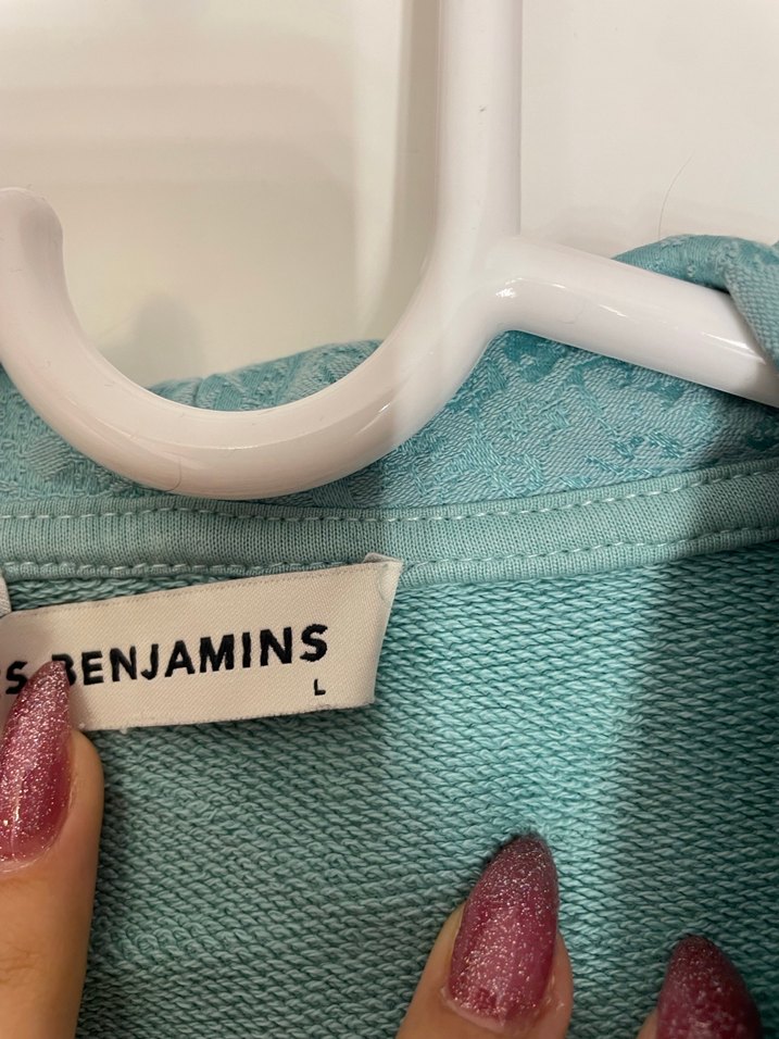 Les Benjamins Limited Collection Su Yesili Sweatshirt - Görsel 3