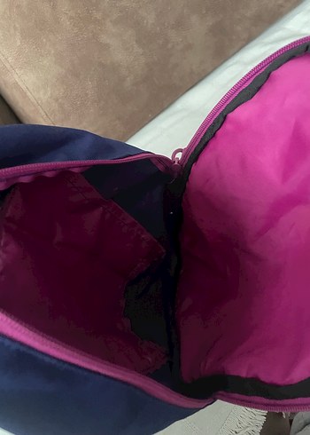 Mor Fermuarlı Kadın Sırt Çantası Quechua - Görsel 2