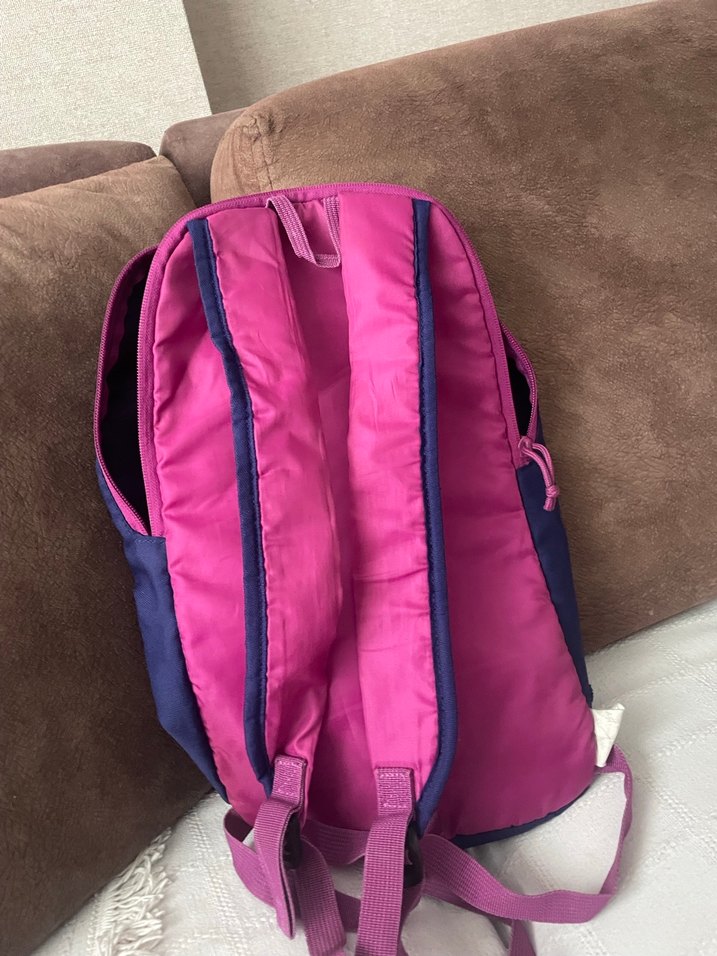 Mor Fermuarlı Kadın Sırt Çantası Quechua - Görsel 3