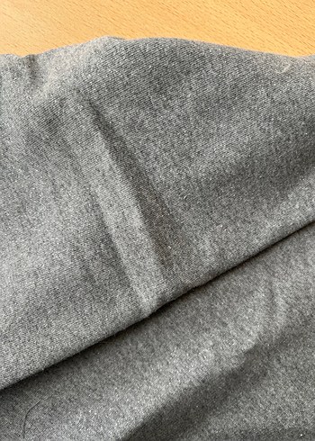 Gri Kadın Uzun Kollu Bisiklet Yaka Sweatshirt - Görsel 2