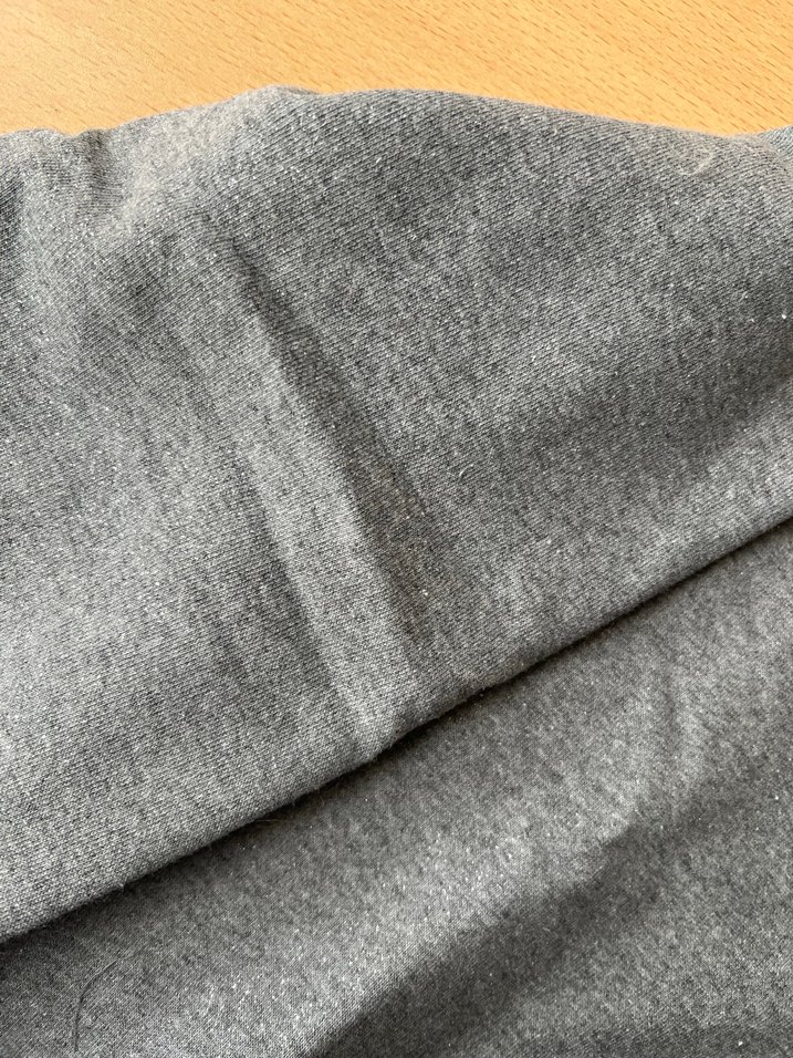 Gri Kadın Uzun Kollu Bisiklet Yaka Sweatshirt - Görsel 2