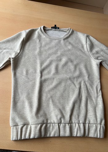 Bej Kadın Sweatshirt - Görsel 3