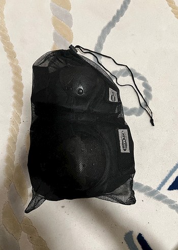 Siyah Biker Diz ve Bilek Koruyucu Seti - Görsel 3