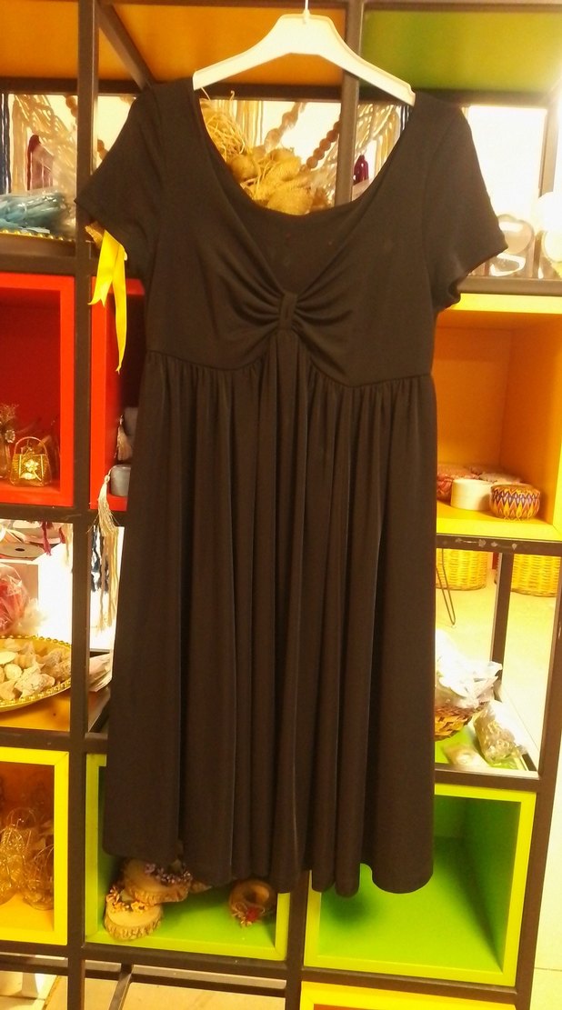 Klasik Elegan Kırmızı Uzun V Yaka Kadın Elbise - Görsel 3