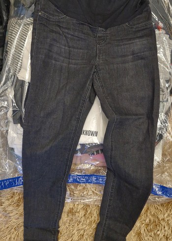 Gri Kot Hamile Pantolonu - Görsel 3