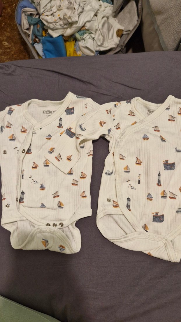 Bebek Erkek Kısa Kollu Pamuklu Çıtçıtlı Body zıbın - Görsel 4