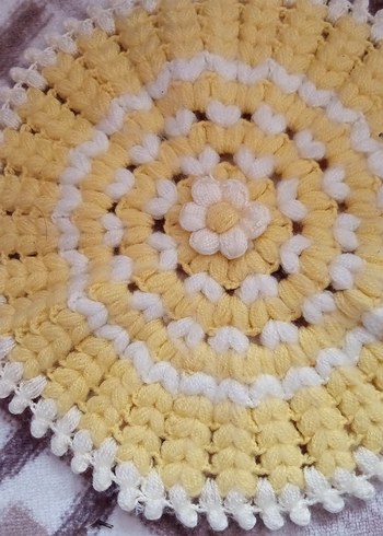 Sarı Renkli Desenli Banyo Lifi - Görsel 3