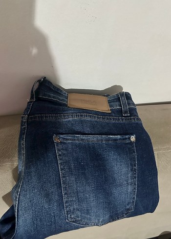 Dsquared2 Erkek Lacivert Bol Kesim Denim Kot Pantolon - Görsel 2