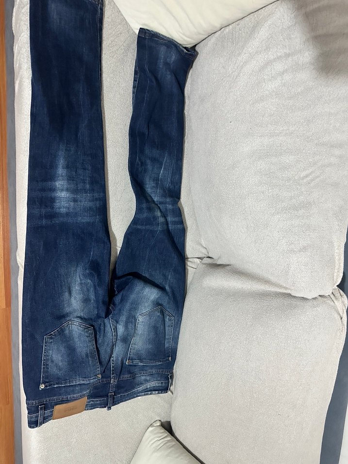 Dsquared2 Erkek Lacivert Bol Kesim Denim Kot Pantolon - Görsel 3