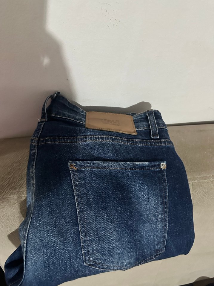 Dsquared2 Erkek Lacivert Bol Kesim Denim Kot Pantolon - Görsel 2