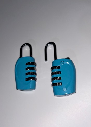 2 adet Şifreli Kilit Dolap Kilidi Çanta - Görsel 2