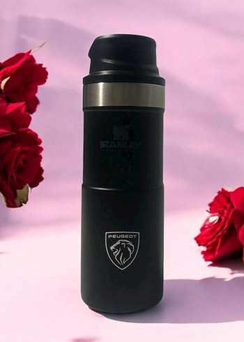 Peugeot siyah Termos Şişe - Görsel 2