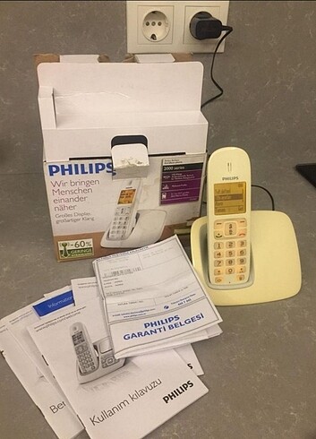 Philips CD290 telsiz telefon