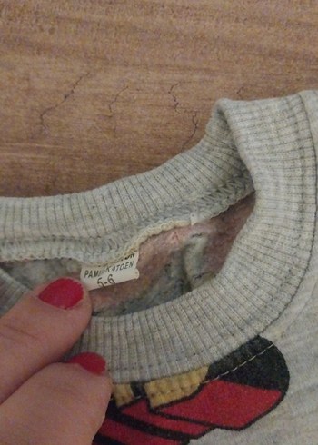 Gri Superman Desenli Çocuk Eşofman Takımı - Görsel 2