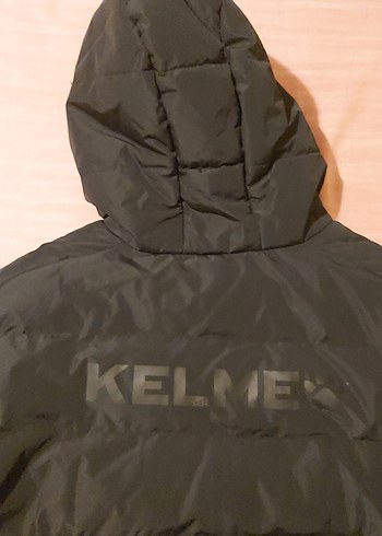 Orjinal KELME Siyah Fermuarlı Uzun Kışlık Mont - Görsel 3