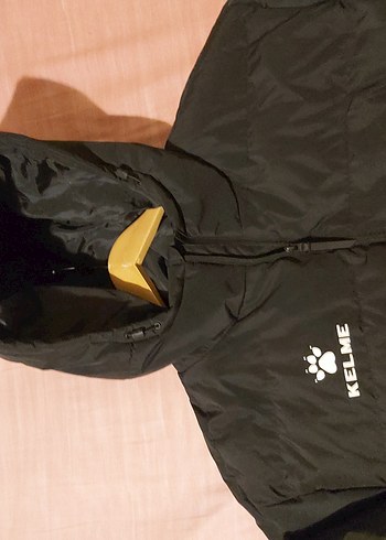 Orjinal KELME Siyah Fermuarlı Uzun Kışlık Mont - Görsel 4