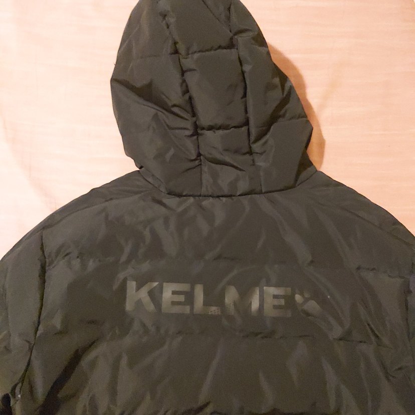 Orjinal KELME Siyah Fermuarlı Uzun Kışlık Mont - Görsel 3