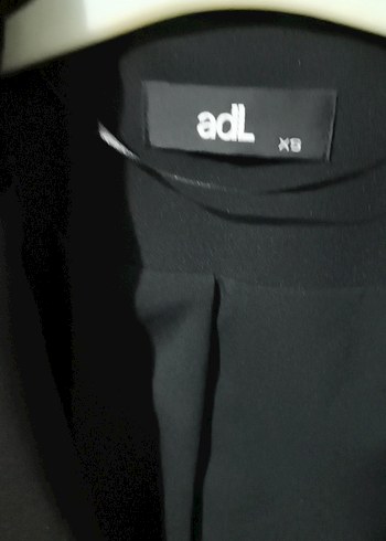 Siyah Kadın Uzun Kollu Uzun Ceket - Görsel 2