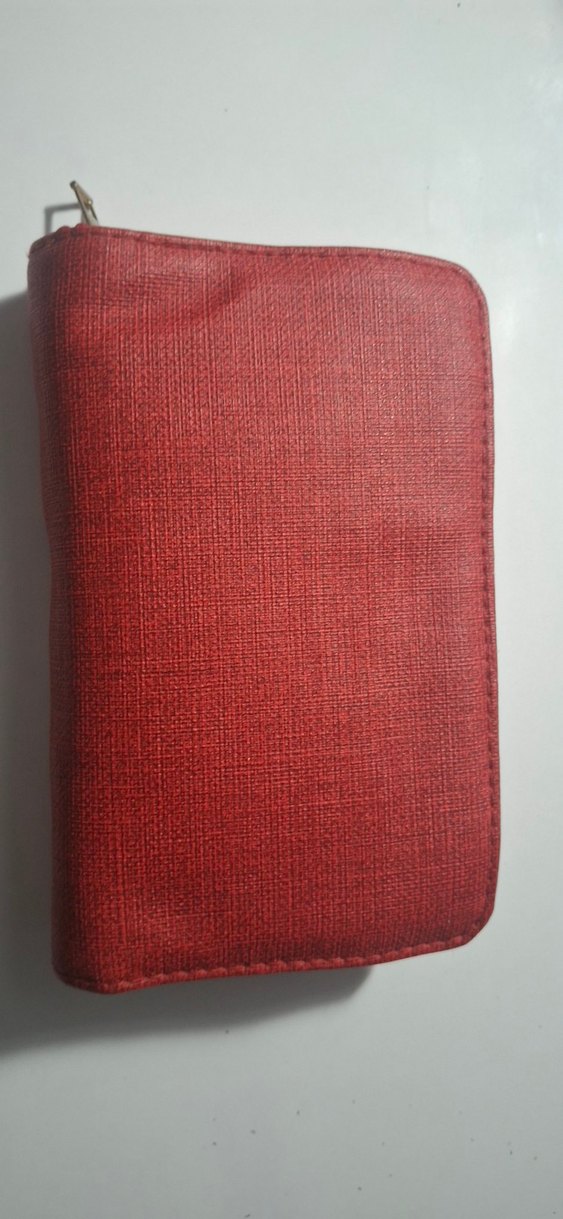 Kırmızı orta boy Kadın cüzdanı - Görsel 2