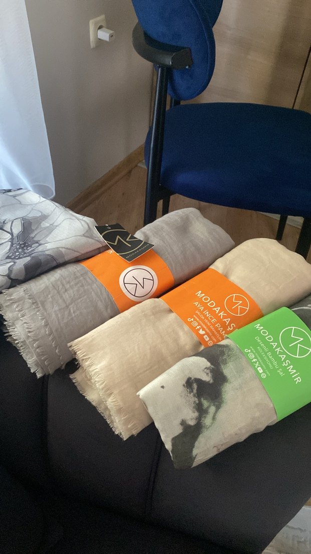 Moda kaşmir aya ve bambu şal serisi - Görsel 2