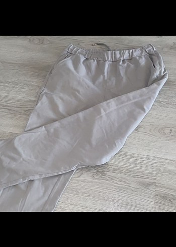 Gri Bol Kesim erkek eşofman altı - Görsel 2