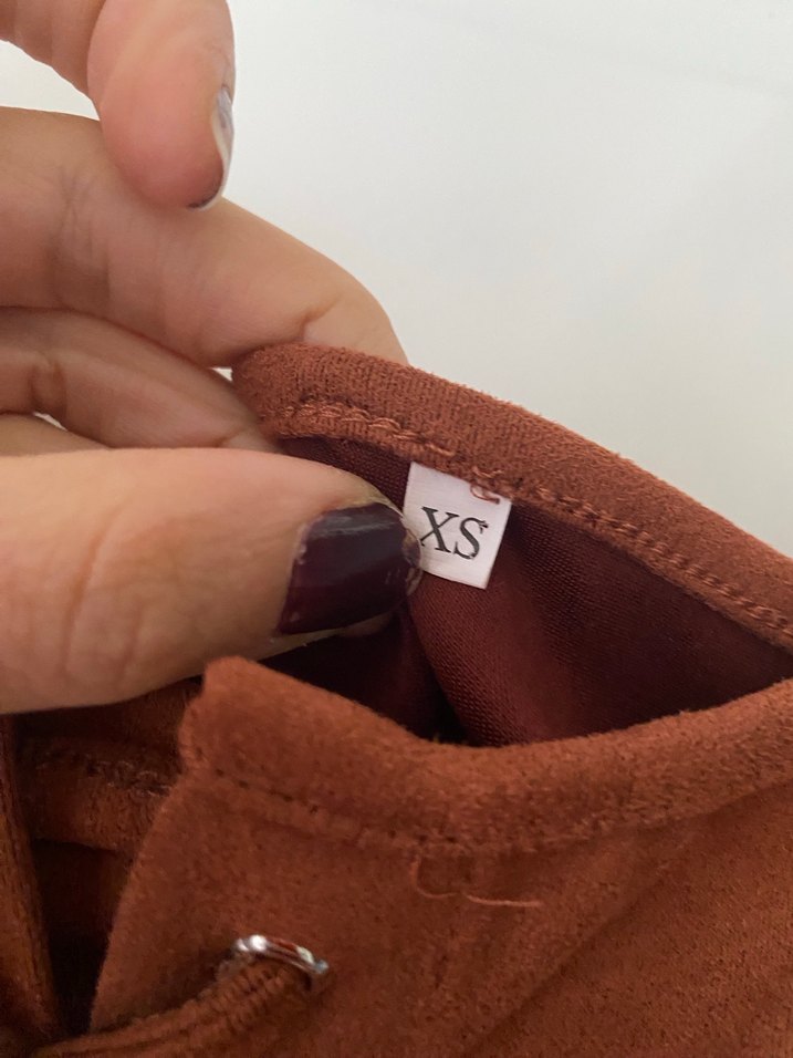 Kahverengi Sırt Bağcıklı Hemşire Korsesi - Görsel 3