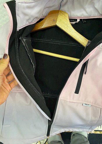 Kız Çocuk Pembe Fermuarlı Ceket - Görsel 6