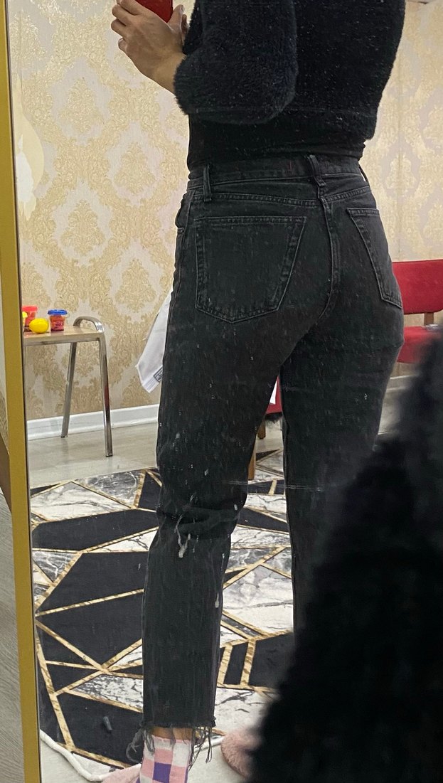 SiyahDar Kesim Kadın Kot - Görsel 4