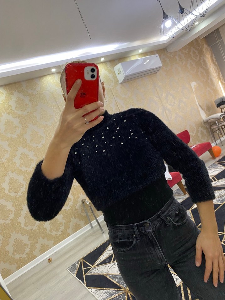 SiyahDar Kesim Kadın Kot - Görsel 2