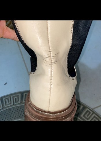 Krem Kadın Bot - Görsel 5