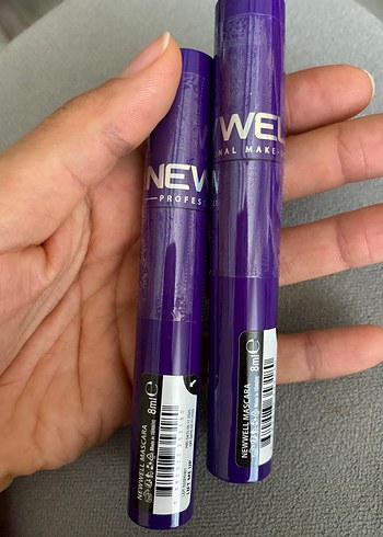 Parlak Mor Newwell Maskara 8 ml - Görsel 2