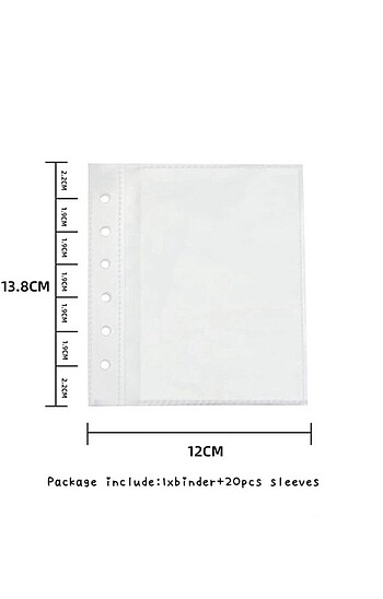 A7 Binder Tekli Sayfa
