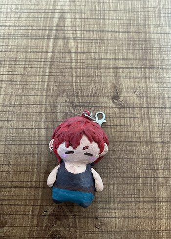 Kırmızı Rock Punk Figürlü Anahtarlık - Görsel 4