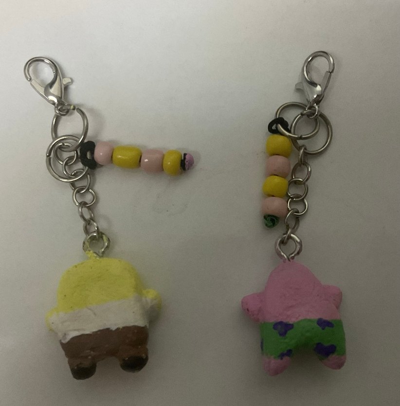 Süngerbob mini anahtarlık,çarm - Görsel 2